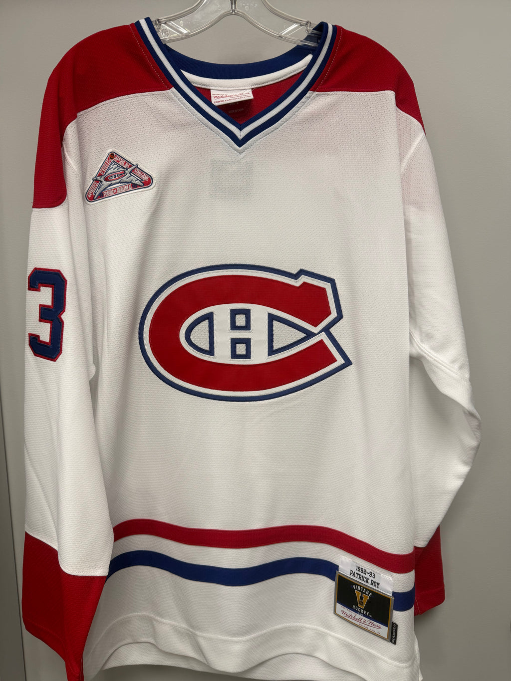Jersey Patrick roy Stanley cup 1993