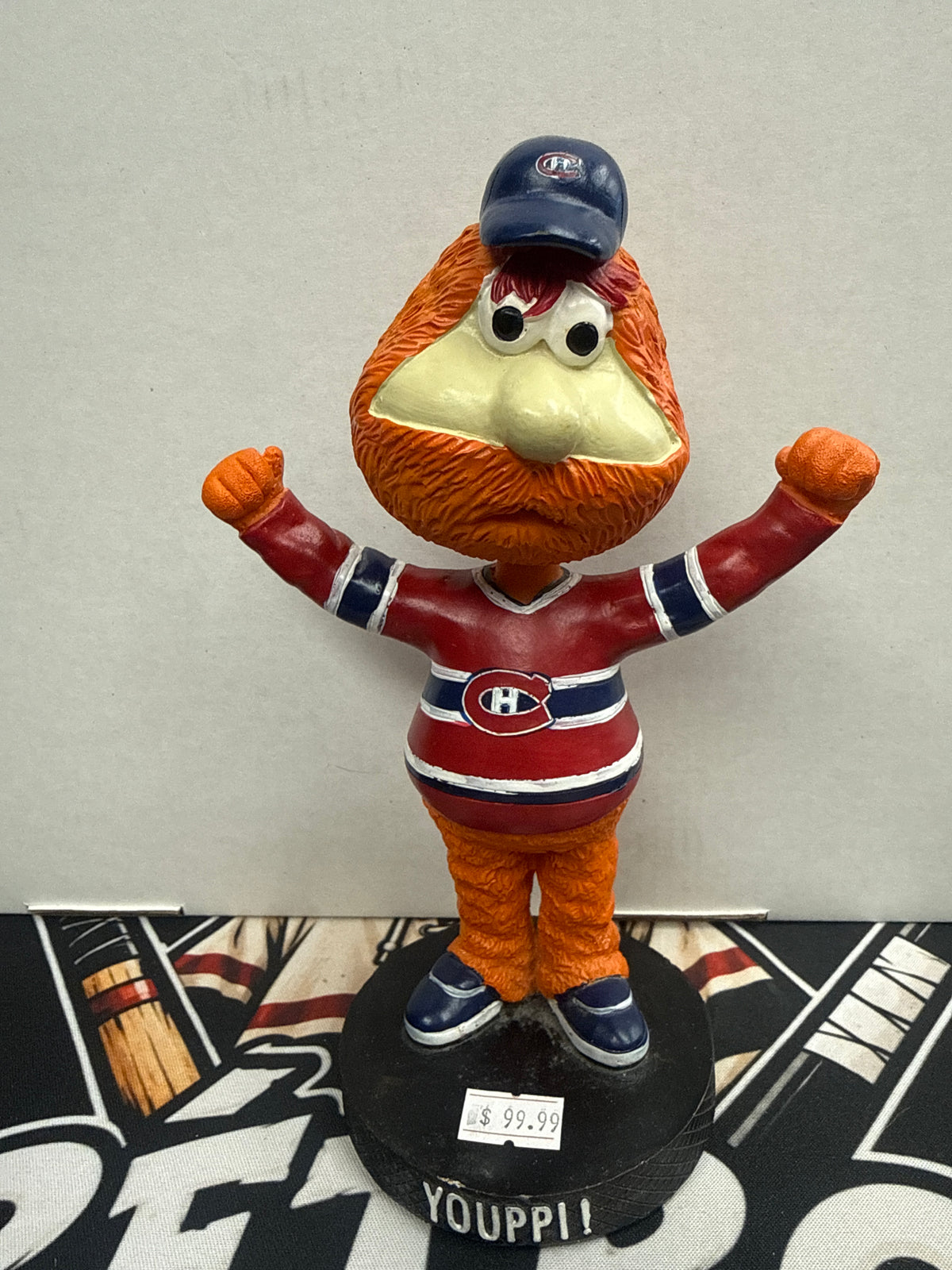 Bobblehead youpi sans boîte