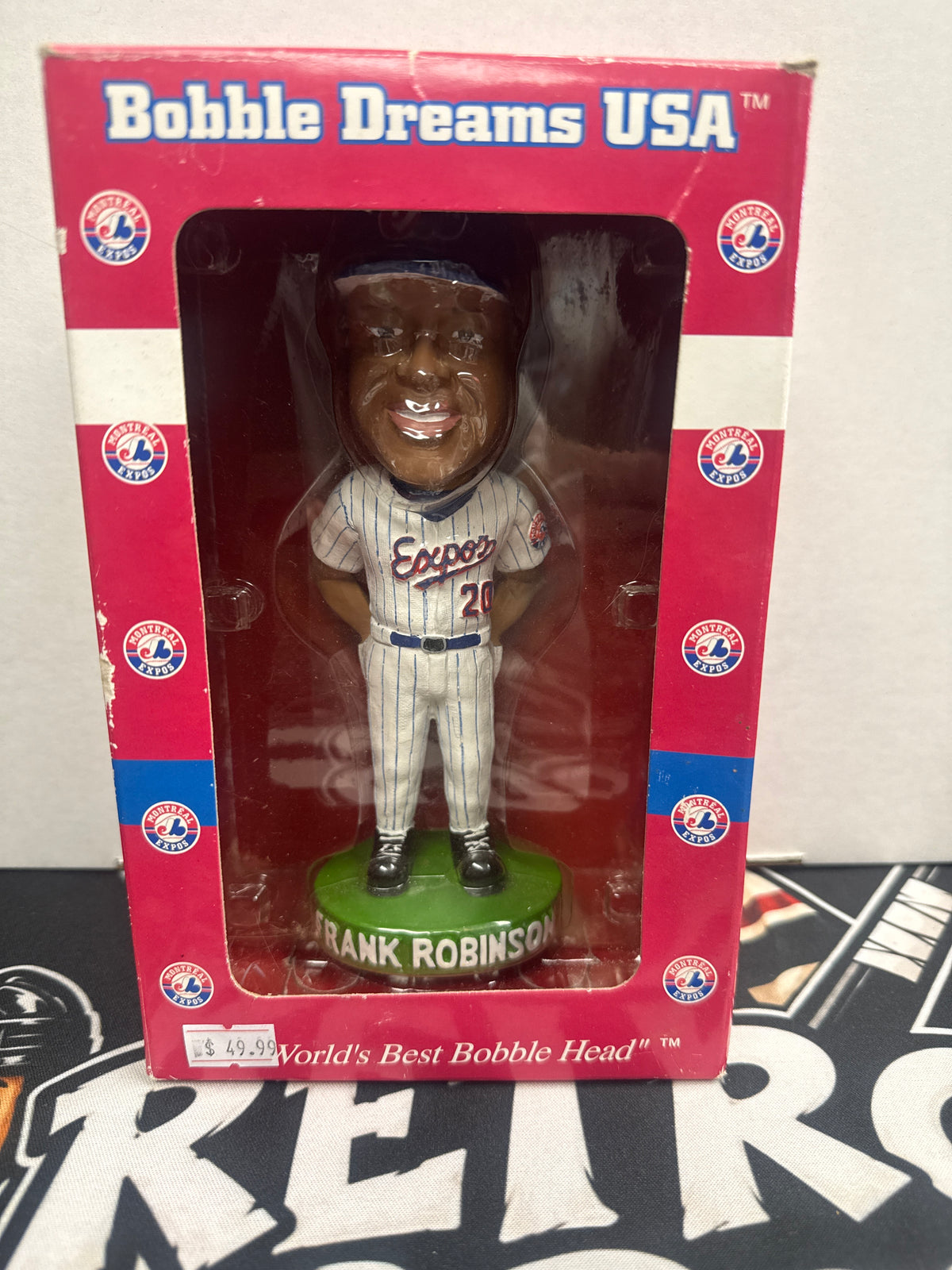 Bobblehead Frank Robinson expos
