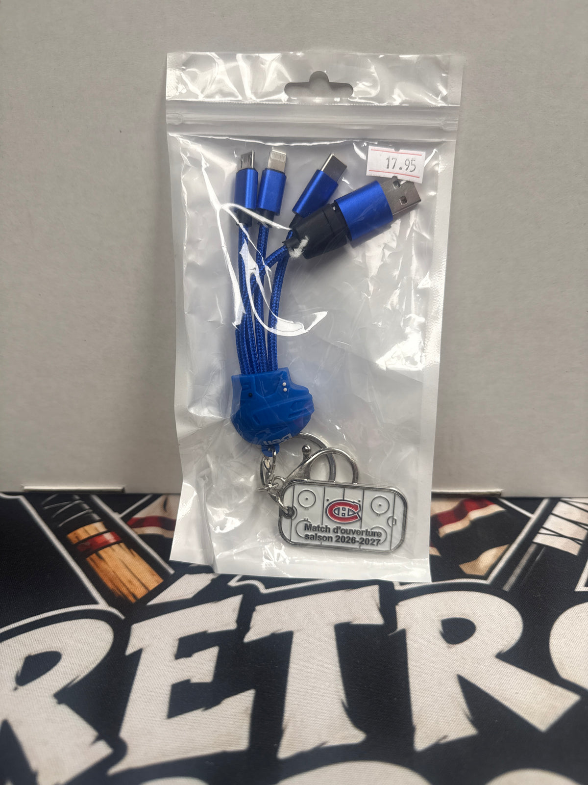 Canadien Montréal chargeur USB match ouverture 2026