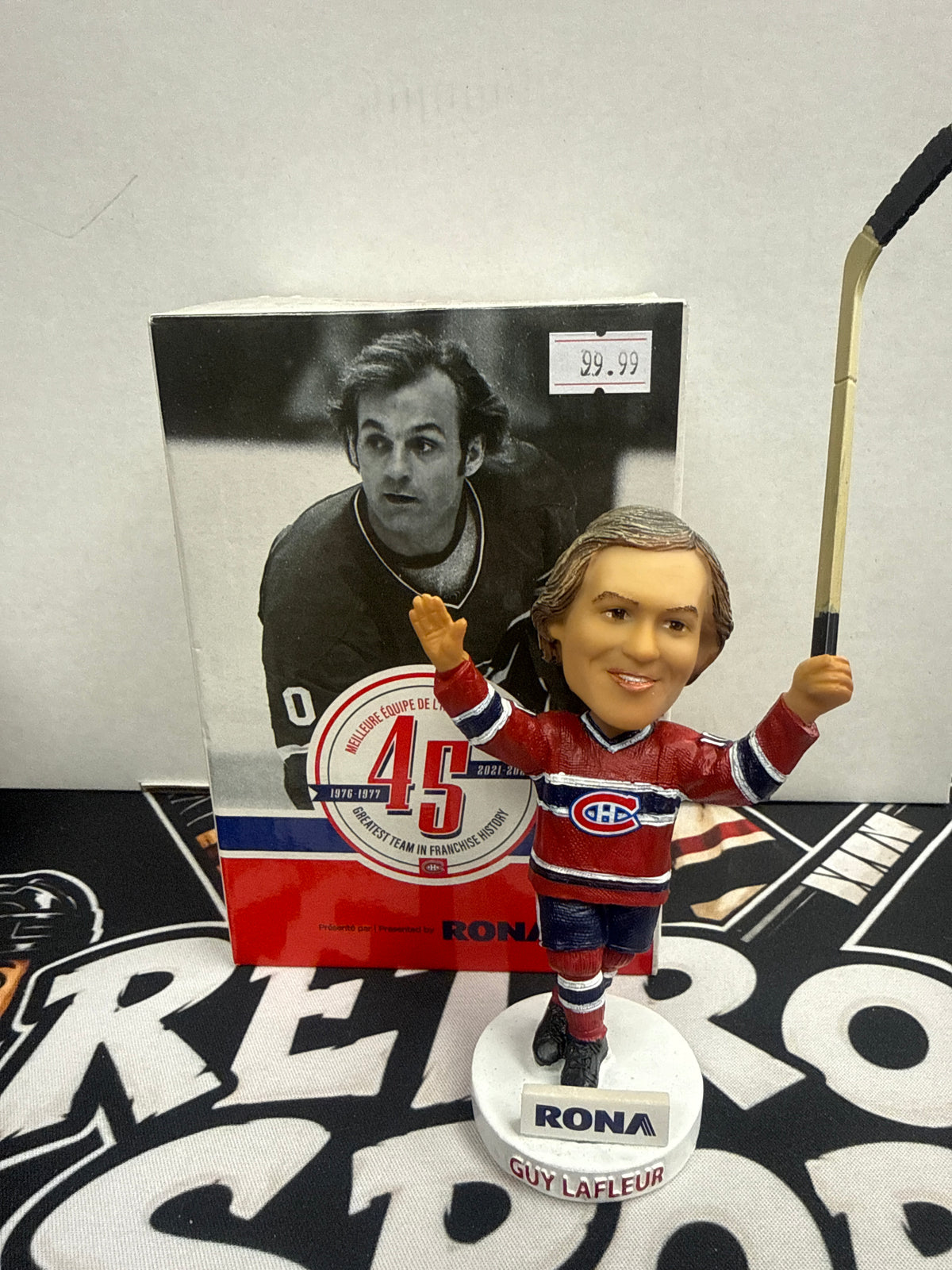 Bobblehead guy Lafleur