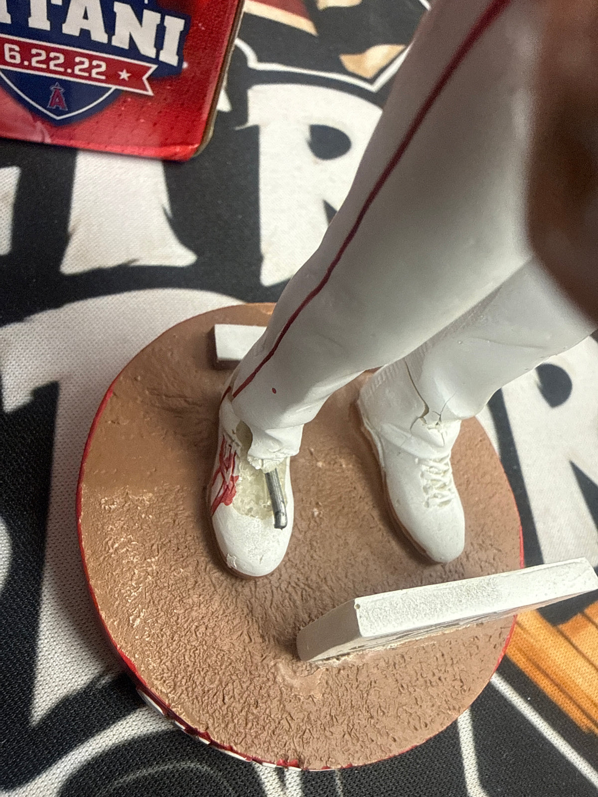 Bobblehead shohei ohtani (pied abîmé)