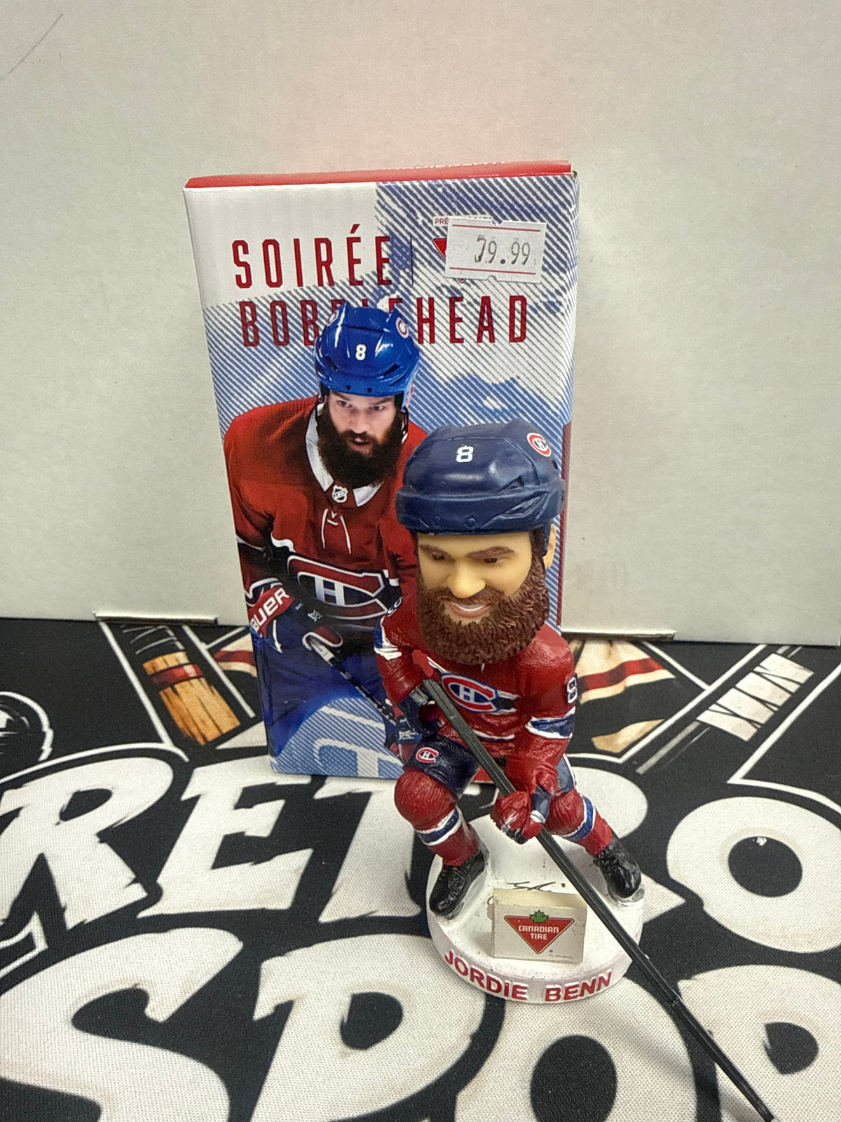 Bobblehead jordie benn
